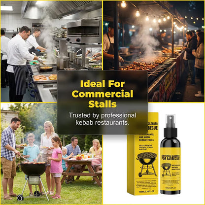 Heavy-duty BBQ cleaner