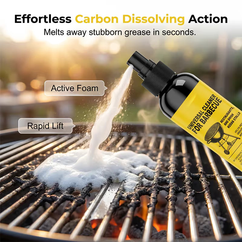 Heavy-duty BBQ cleaner