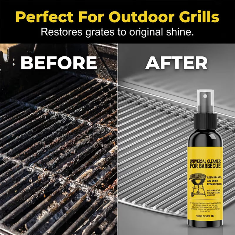 Heavy-duty BBQ cleaner
