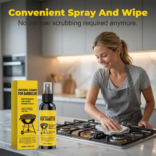Heavy-duty BBQ cleaner
