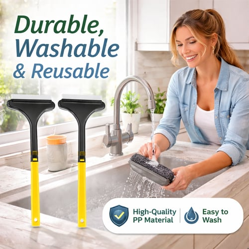 2-in-1 Window & Surface Cleaning Brush