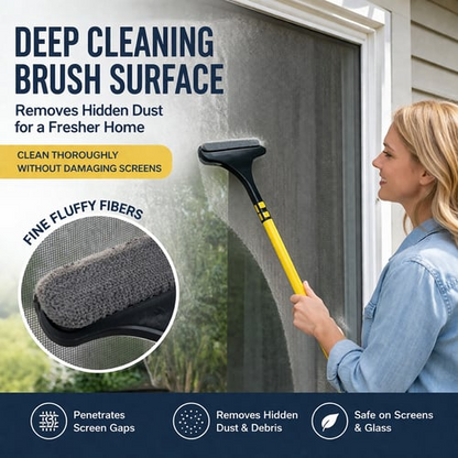 2-in-1 Window & Surface Cleaning Brush