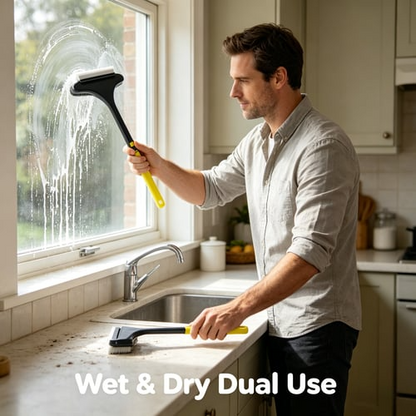 2-in-1 Window & Surface Cleaning Brush